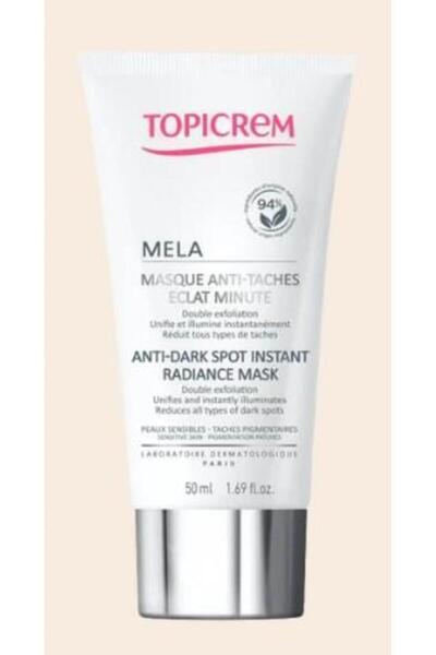 Topicrem Mela Anti-Dark Spot Instant Radiance Mask 50 ml (KUTUSUZ)