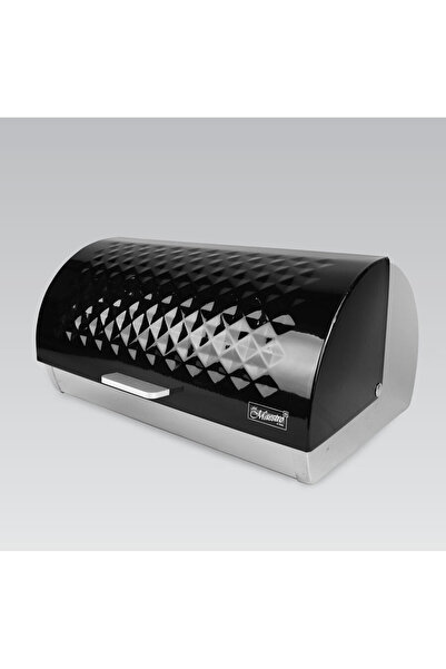 Maestro Bread box, MR-1676, Black-Silver