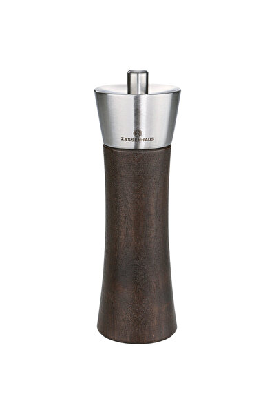 zassenhaus Augsburg Walnut manual salt grinder, 18 cm