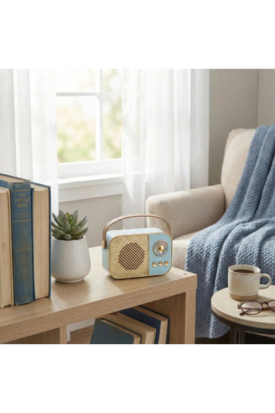 Epilons LED osvetljeni zvučnik plave boje