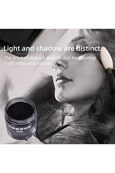 Art Tone Ultra İnce Kömür Tozu 50gr Su Çözünür Grafit Sünger ile Taşınabilir ...