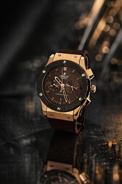 G Sport POLO Hublot Ful Fonksiyonlu Silikon Kordon Erkek Kol Saati