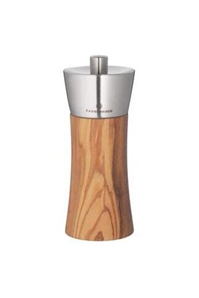 zassenhaus Pepper mill, Woodie, Zassenhaus, Manual, Wood, 14 cm, Brown