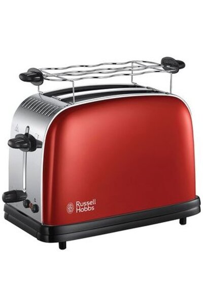 RUSSELL HOBBS Colours Plus Flame Red 23330-56, 1670 W, Fante extra late, Rosu...