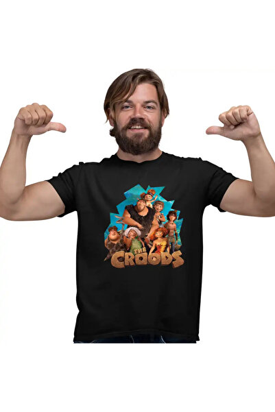 OEM Tricou Barbati The Croods Aventuri Epoca de Piatra Familia Crood