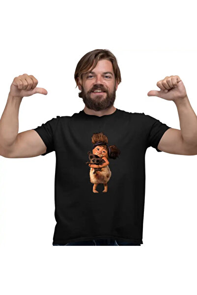 OEM Men's T-Shirt The Croods Sandy The Crood Family Stone Age