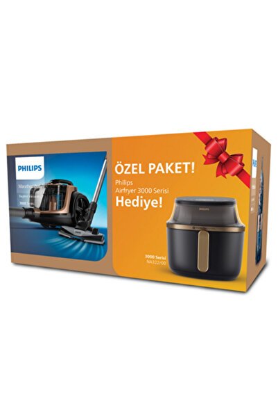 Philips XB7151/07 Marathon Elektrikli Süpürge Airfryer Hediyeli Özel Paket