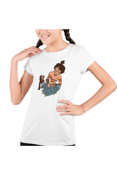 OEM Tricou Copii Fete The Croods Guy Familia Crood Epoca de Piatra