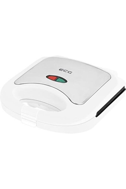 ECG Aparat de făcut sandwich-uri S 3271, 750 W, oțel inoxidabil, alb