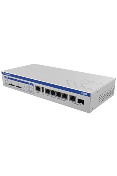 Teltonika Router RUTXR1 Enterprise 4G LTE Cat6, WiFi Dual Band 802.11ac AC867, 1x WAN + 4x LAN Gigabit, 1x SFP