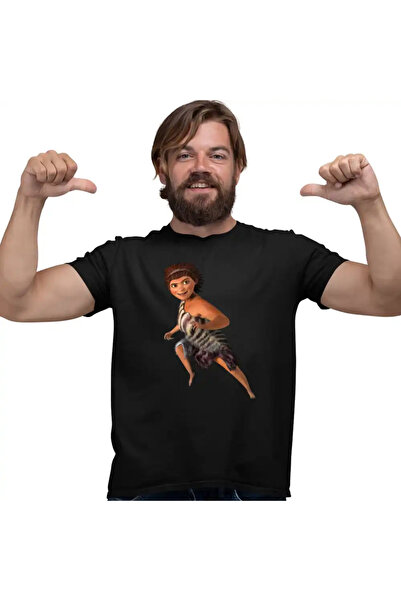 OEM Men's T-Shirt The Croods Ugga Mama Crood Family Stone Age Cartoons