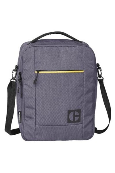 Caterpillar Code - Hex Go bag, 420D hexagonal material, zipper pocket - dark gray