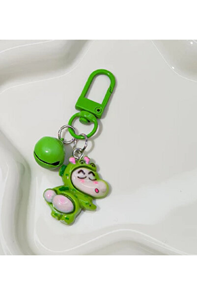 TChic Green Naughty Boy Zipper Ornament Bag Ornament