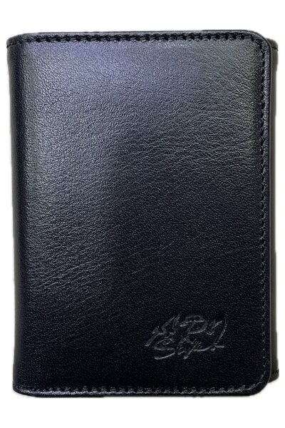 Meryem Çanta Genuine Leather Men's Wallet with Magnet
