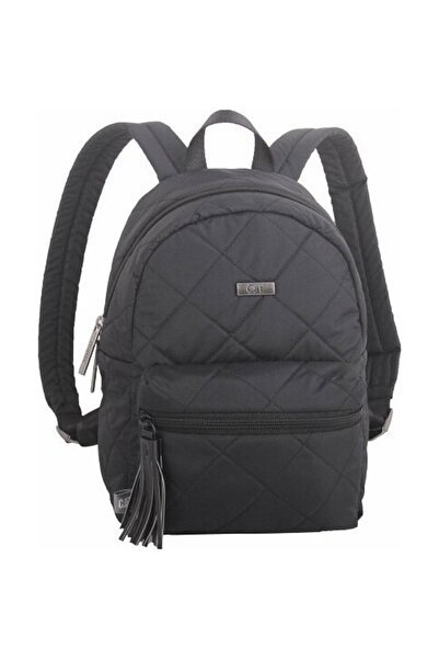 Caterpillar Woman's Molly women's mini backpack, material 600D soft touch nylon - black
