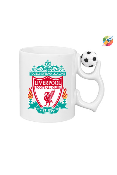 CERCİBAZAAR كأس مطبوع بشعار ليفربول