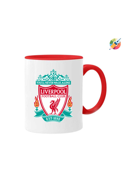 CERCİBAZAAR Printed Trophy Cup with Liverpool Logo