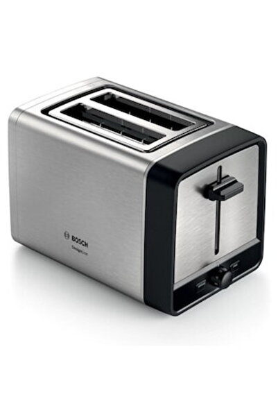 Bosch TAT5P420 DesignLine Toaster, 970 W, 2 slots, Stainless steel