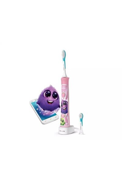 Philips Sonicare Kids HX6352/42, Bluetooth® incorporat, 2 moduri, 2 capete de...