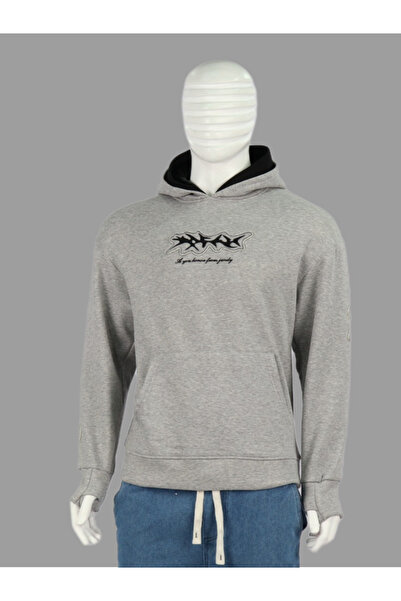 Red Planet هودي دبل كاب فرو و فتحة اصبع بخامة مميزة وراقية