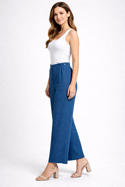 FUAT GÜRSEN Elastic Waist Loose Trousers