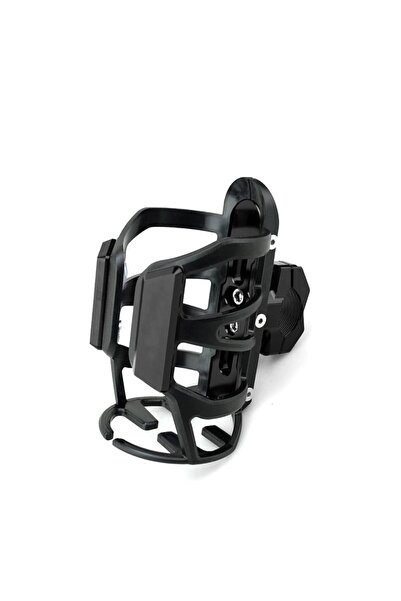 Doğuş Motosiklet Bardak Tutucu İçecek Tutucu Siyah