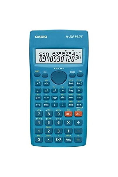 Casio SCIENTIFIC CALCULATOR FX-220PLUS-2 BLUE, 12-DIGIT DISPLAY
