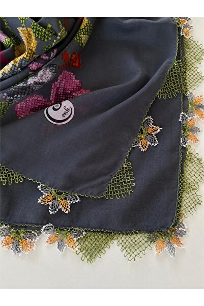 CENK YAZMA El Işi Iğne Oyalı Yazma/iğne Oyası/iğne Işi Yemeni/el Işi Tülbent/...