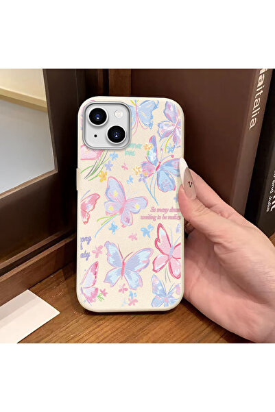 Hontinga حافظة هاتف متوافقة مع iPhone 14 Plus/15 Plus، مصنوعة من الجلد، مضادة...