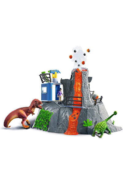 SCHLEICH Dinosaurs Big Volcano Expedition 42564