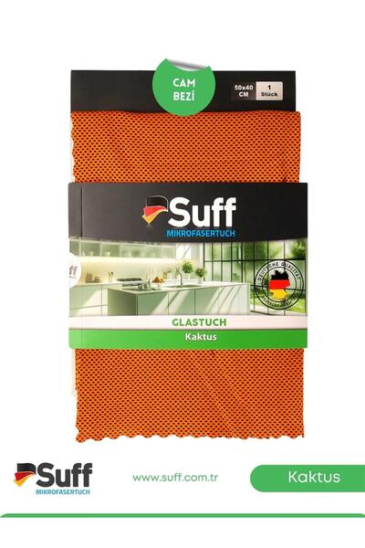 Suff Kaktus Cam Bezi Lazer Kesim 50x40 Turuncu | Turuncu