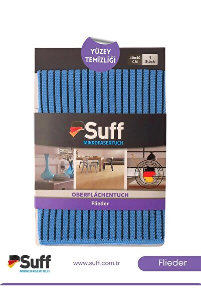 Suff Flider Yer Temzilik Bezi 40x40 Mavi | Mavi