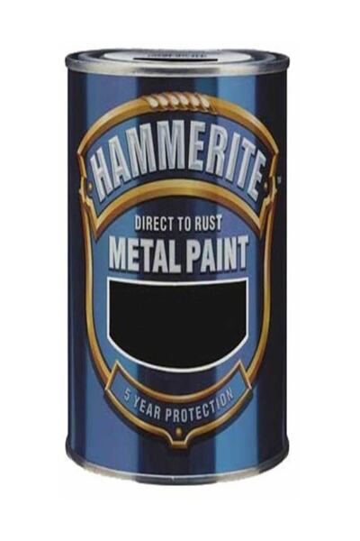 Marshall Hammerite Direkt Pas Üstü Pürüzsüz Metal Boyası Gümüş 0.75 Lt