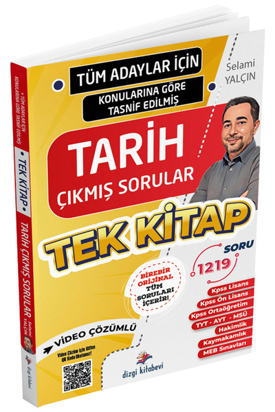 Dizgi Kitap 2025 KPSS TYT AYT MSÜ Hakimlik Kaymakamlık Tarih Çıkmış Sorular T...