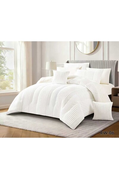 ALMIAAD RW double bedsheet, winter style, adds a decorative touch to the room and provides comfortable sleep. 240x260