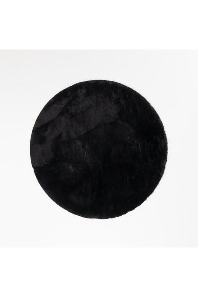 Eko Halı Mollis Serisi Sade Desenli Siyah Halı