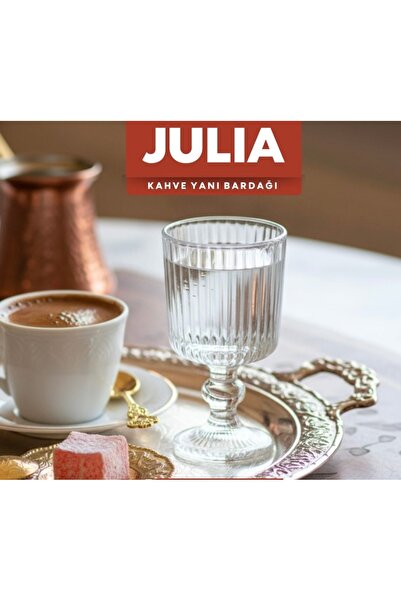 DİBA AVM 6-Piece Coffee or Water Cup Presentation Cup with Stand 6-Piece Coff...