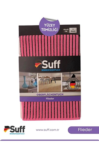 Suff Flider Yer Temzilik Bezi 40x40 Pembe | Pembe