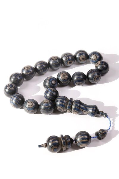 TESBİHKENTİ Maskot 17-Piece Camphor Wood Prayer Beads