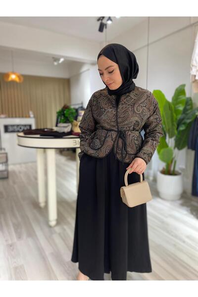 bisqvi Venüs Etnik Desen Jakar Kadın Ceket