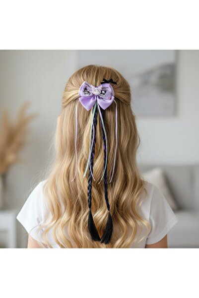 SeaBubbles Artificial Hair Kuromi Child Hair Clip St09511 Standard Purple