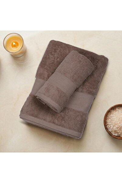 Melen Cotton towel - Lavento - Small size - 50x90 - Light brown
