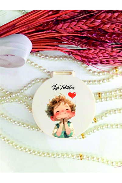 Nehir 10ADET-Pleksi Cep Aynası,İyi Tatiller,Okul Hediyelik,Öğrenci ve Karne H...