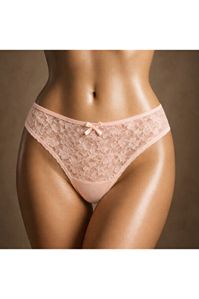 MissFerisa Γυναικεία ειδικά εορταστικά εσώρουχα με δαντέλα μπροστά και ίσια π...