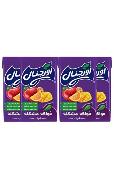 Original مشروب فواكه مشكلة - 4 عبوات × 250 مل