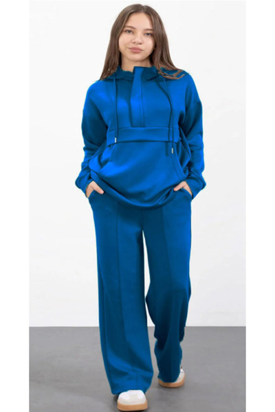 Asortix Σετ κοριτσίστικο με 2 κλωστές, συμπαγές χτενισμένο βαμβακερό τοπ και ...