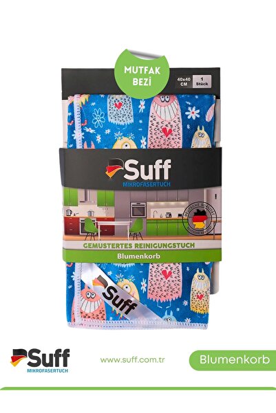 Suff Blumenkorb Mutfak Bezi 40x40 Bakteri | Bakteri