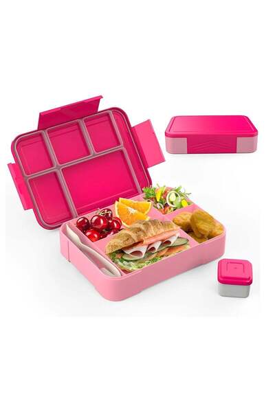 Generic Bento Box Meal Food Container for Kids Adults With Fork Spoon Food-Sa...