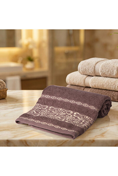 Melen Cotton towel - Solify - Large size - 80x160 - Brown