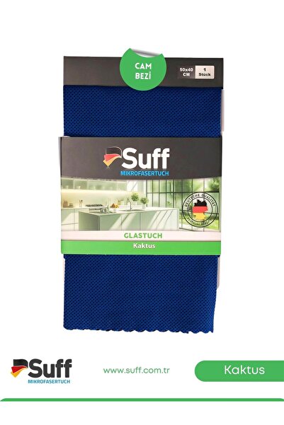 Suff Kaktus Cam Bezi Lazer Kesim 50x40 Koyumavi | Koyumavi